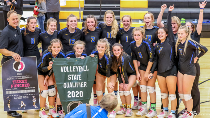 Humboldt volleyball to state