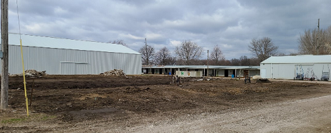 Fairgrounds construction