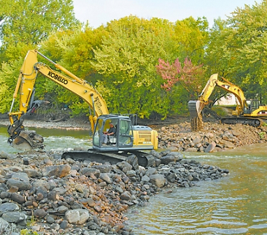 Rock dam