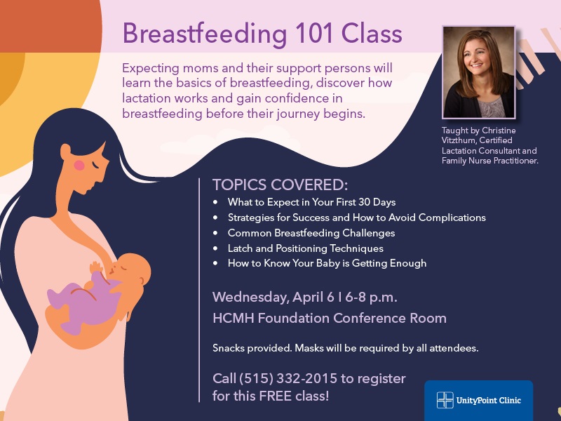 Breastfeeding 101 Class - Unity Point Clinic