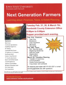 Next Generation Farmers - Sessions