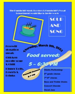 Humboldt Music Boosters "Soup & Song" Concert