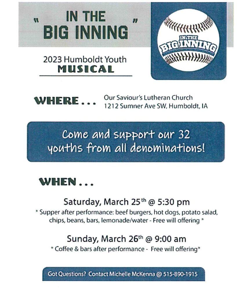 In The "Big Inning" Musical
