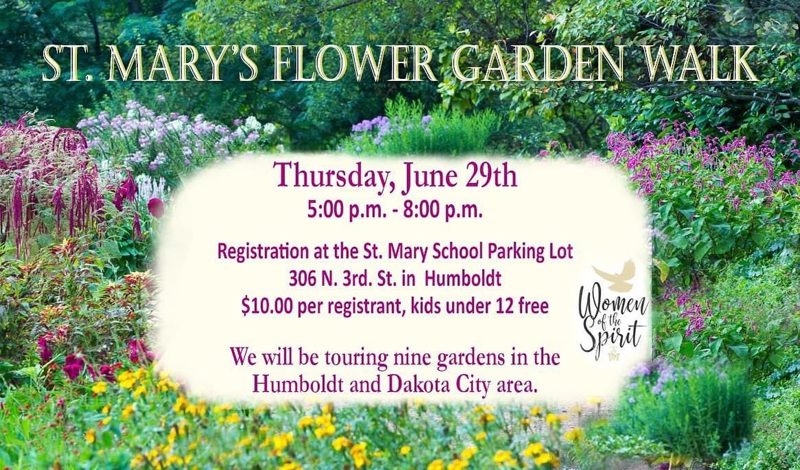 St. Mary's Flower Garden Walk