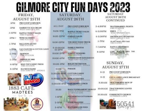 Gilmore City Fun Days_2023