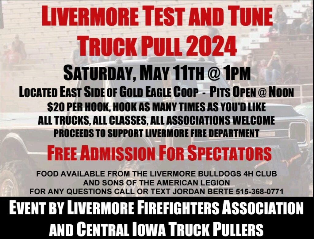 Livermore Test and Tune Truck Pull 2024
