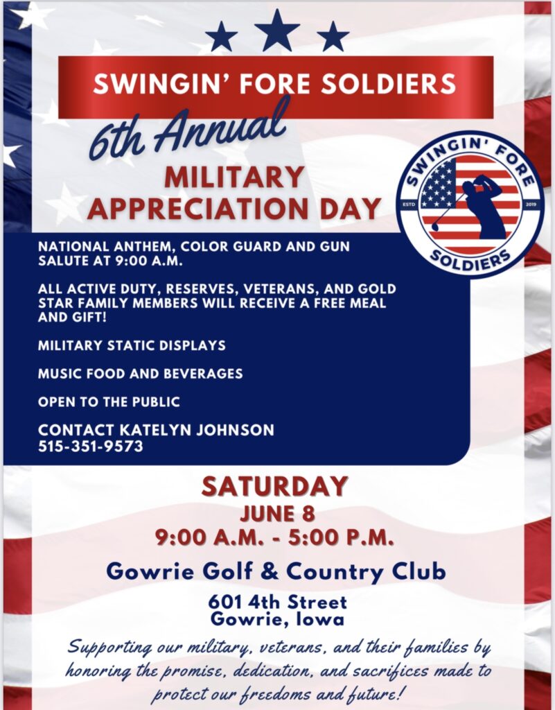 Swingin for Soldiers 6th Annual Military Appreciation Day