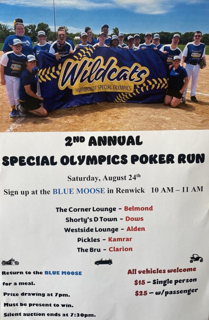2ND ANNUAL SPECIAL OLYMPICS POKER RUN