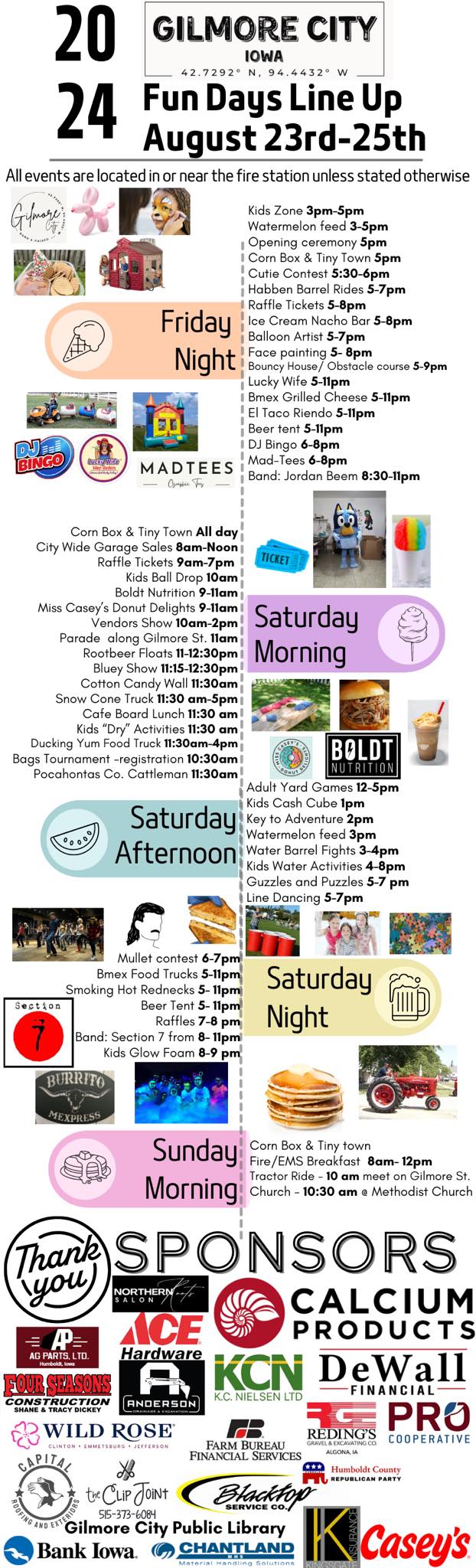 GILMORE CITY FUN DAYS