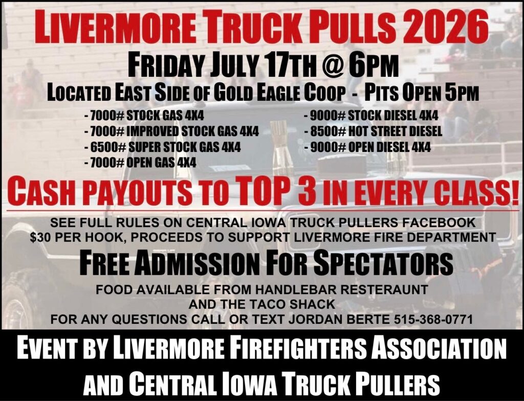 LIVERMORE TRUCK PULLS 2026 @ EAST SIDE OF GOLD EAGLE COOP IN LIVERMORE