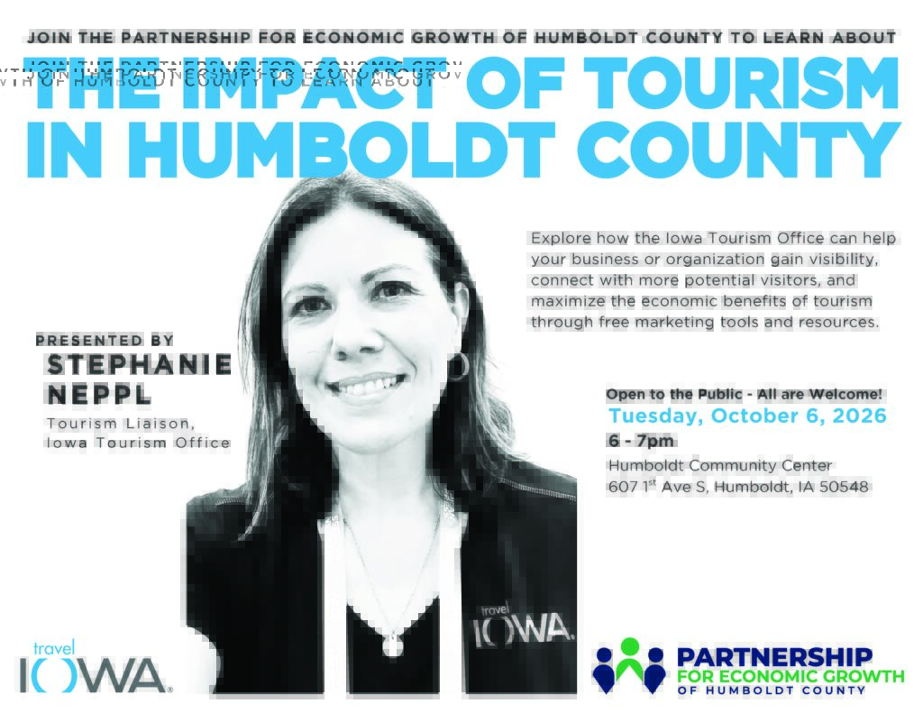 Partnership for Economic Growth of Humboldt County Presents Stephanie Neppl for the Impact of Tourism in Humboldt County @ Humboldt Community Center